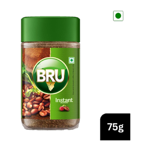 BRU Instant Coffee Jar 75g Filter Coffee - Image 1