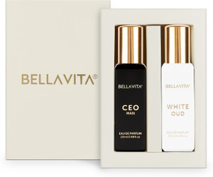 Buy BELLAVITA CEO MAN & WHITE OUD Perfume Combo, 40 ml - Image 1