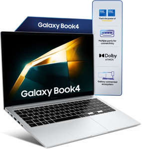 Samsung Galaxy Book4 Intel Core 7 150U 15.6" Silver Laptop, 16GB/512GB - Image 1
