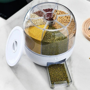 MYOZ Polypropylene Cereal Dispenser 6 kg White - Image 1