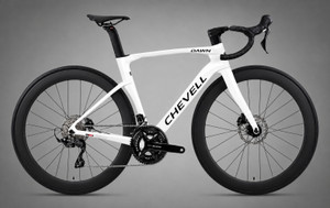 Chevell Dawn Aero 700C T (inch) Road Cycle (24 Gear, White, Rigid) - Image 1