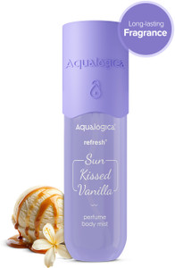 Aqualogica Refresh+ Sun Kissed Vanilla Body Mist 150 ml - Image 1