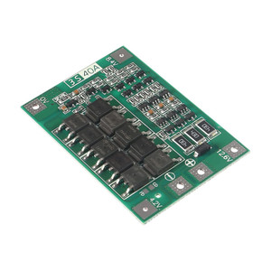HouseOfCommon 3S 12V 40A PCB BMS Protection Board for 18650 Li-ion Battery Cell Module Electronic Components Electronic Hobby Kit - Image 1