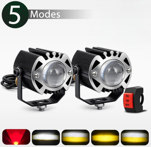 Anaisha Enterprises LED Fog Lamp Unit for KTM, TVS, Royal Enfield, Bajaj, Hero Universal For Car - Image 1