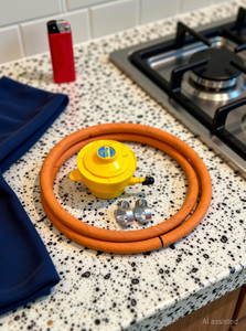 Bharat Gas Low Pressure Regulator (Zinc Alloy) - Image 1