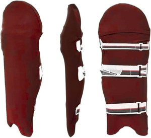 Raizex Cricket Batting Pads Covers Combo (Maroon) - Image 1