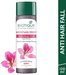 Biotique Mountain Ebony Anti Hair Fall Serum 120ml - Image 1