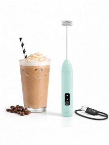 SCENTY 50W Blue Hand Blender with Coffee Frother - Image 1