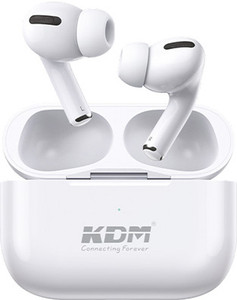 KDM A1 Hoppods Truly Wireless Earbuds, White - Image 1