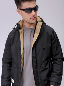 The Indian Garage Co. Men Solid Quilted Jacket - Image 1