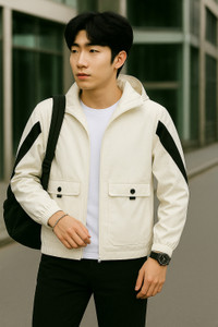 Azy Fabrics Men Printed Casual Jacket - Image 1