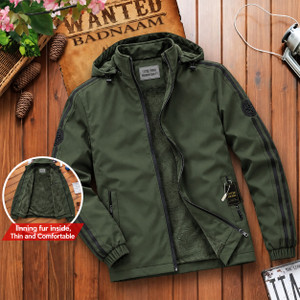 FUTSE PENO Men Striped Casual Jacket - Image 1