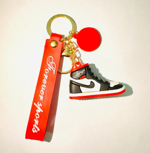 SRG Nike Jordan Shoe Keychain and Charm with Keyring Fancy Key