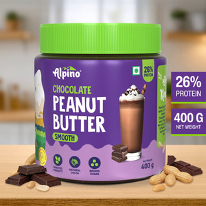 ALPINO Chocolate Peanut Butter Smooth (400 g) - Image 1