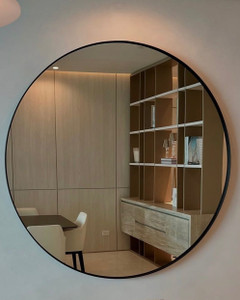 Hariglass 24x24 Inch Round Decorative Mirror - Image 1