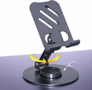 Unique Goods Haven Adjustable Desktop Metal Mobile Stand for Table Mobile Holder - Image 1