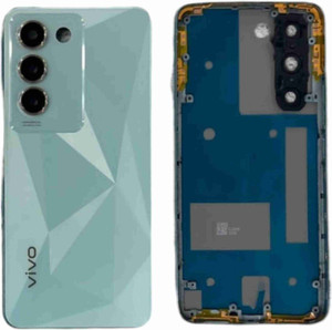 HNVIEW VIVO T3 5G FULL BODY WITH SIDE KEY BUTTON AND CAMERA LENS Back Panel (Sky blue) - Image 1