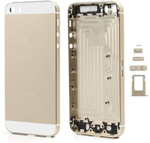 GOFCOTEL iPhone 5S Gold Back Panel with All Logos - Image 1