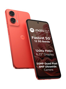 Motorola g35 5G (Guava Red, 128 GB, 8 GB RAM) - Image 1