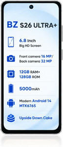 BlackZone BZ S26 ULTRA+ 128GB 12GB RAM White - Image 1