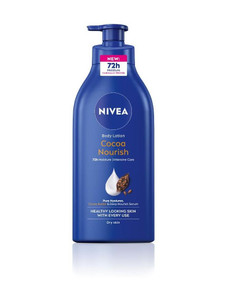 NIVEA Cocoa Nourish Body Lotion with Coconut Oil & Hyaluronic Acid, - Image 1