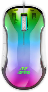 Ant Esports GM610 Wired Gaming Mouse, 12800 DPI, Black - Image 1