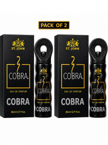ST-JOHN Cobra Long Lasting Perfume Pack of 2 · 80 ml (160 ml total) - Image 1