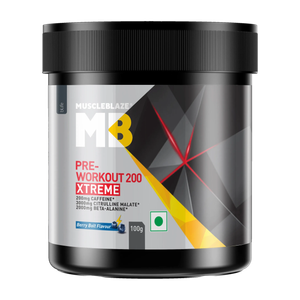 MUSCLEBLAZE 200 Xtreme Pre Workout - Image 1