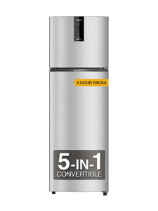 Whirlpool 235 L Frost Free Double Door 3 Star Refrigerator (Lunar Steel, IF INV 278 LUNAR STEEL(3S) CONV-Y) - Image 1