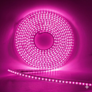 Peafowl Wholesale 1200 LED 10m Pink Rice Lights - Image 1