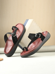 EL PASO Men Casual Sandal (Black, Size 10) - Image 1