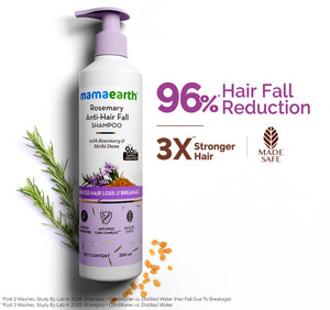 Mamaearth Rosemary Anti-HairFall Shampoo 250ml - Image 1