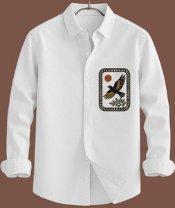 Nortex Men Regular Fit Printed Spread Collar Casual Shirt - Image 1