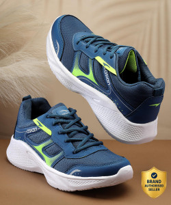 asian TOOFAN-02 Sports, Gym, Training, Running, Trendy Comfortable Shoes For Men Running Shoes For Men (Blue , 9) - Image 1