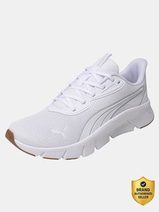 PUMA FlexFocus Lite Modern Running Shoes For Men (White , 9) - Image 1
