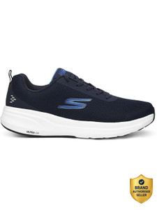 Skechers GO RUN PURE Outdoors Men's Navy Running Shoes (9 UK) - Image 1
