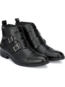 Vellinto Monk Strap For Men (Black , 7) - Image 1