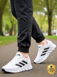 adidas Shift Run U Casuals for Men (White, UK 11) - Image 1