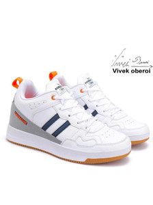 BERSACHE Men's White Casual Sneakers (Size 7) - Image 1