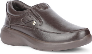 LIBERTY E823-04 Slip-on Casual Shoes Brown Size 8 - Image 1
