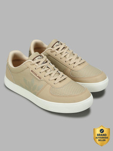 WOODLAND Men's Beige Casual Sneakers (Size 7) - Image 1