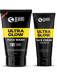BEARDO Ultraglow Face Cream SPF30 & Pack of 2 · 100 ml (200 ml total) - Image 1
