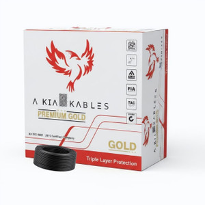 AKIA KABLES 1 sq/mm Black 90m Wire - Image 1
