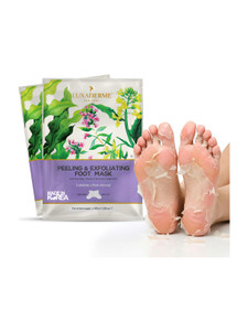 LuxaDerme Korean Foot Peeling Mask, Pack of 2 (80 ml) - Image 1