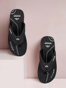 Adda Men Flip Flops (Black , 7) - Image 1