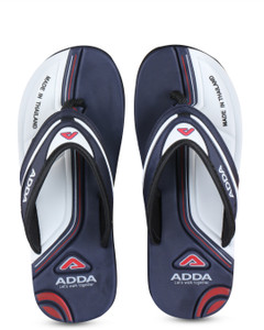 Adda Men White Flip Flops - Image 1