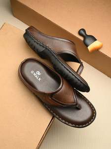 GWALK Men Casual Sandal Brown Size 6 - Image 1