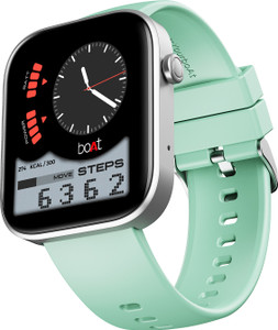 boAt Storm Call 3 Smartwatch, 1.83" HD Display, Mint Green - Image 1