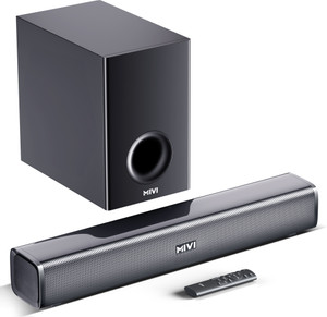 Mivi Fort H120 120W 2.1 Channel Soundbar (Black) - Image 1