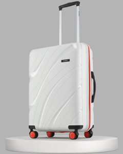 HRX Medium Check-in Suitcase (66 cm) 8 Wheels - Madrid - Silver - Image 1